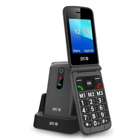 Teléfono Móvil SPC Stella 3 para Personas Mayores/ 4G/ Negro_0