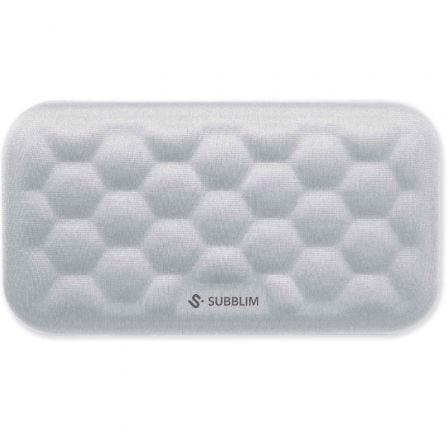 Reposamuñecas Subblim Ergo AirPadding/ Plateado_0
