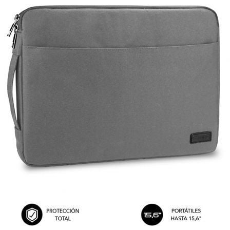 Funda Subblim Urban Laptop Sleeve para Portátiles hasta 15.6"/ Gris_0