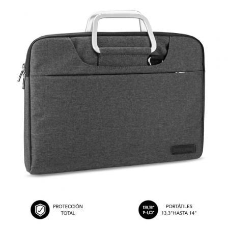 Maletín Subblim Business para Portátiles 13.3-14"/ Gris_0