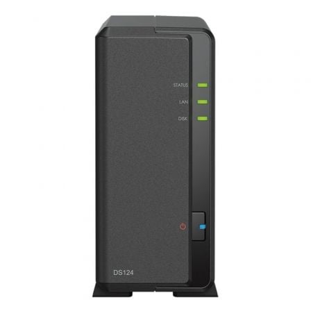 Synology DiskStation DS124 servidor de almacenamiento NAS Escritorio Realtek RTD1619B 1 GB DDR4 DiskStation Manager Negro_0