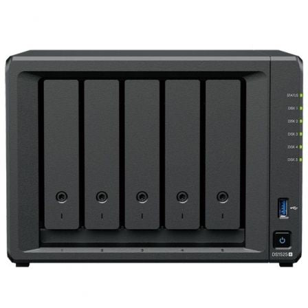 Disco Rígido Synology DS1525+ / Preto_0