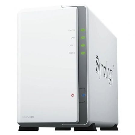 NAS Synology Diskstation DS223J/ 2 Bahías 3.5"- 2.5"/ 1GB DDR4/ Formato Torre_0