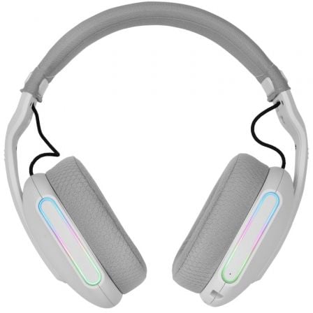 Auriculares Gaming Inalámbricos con Micrófono Mars Gaming MHWPRO/ Jack 3.5/ Bluetooth/ Blancos_0