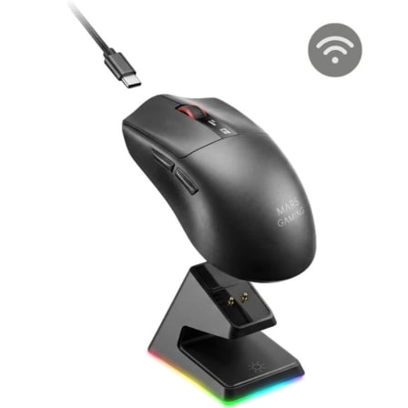 Ratón Gaming Mars Gaming MMW-Elite/ Batería Recargable/ Hasta 20000 DPI_0