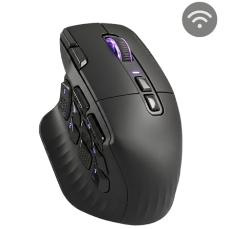 Ratón Gaming Mars Gaming MMW-HEX16/ Batería Recargable/ Hasta 24000 DPI_0