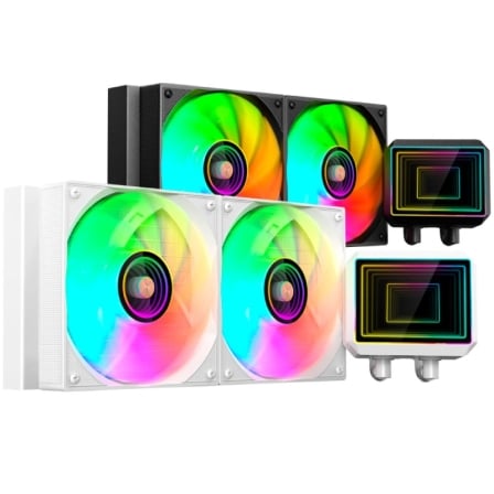 Sistema de Refrigeración Líquida Mars Gaming ML-TWO240/ Blanco_0