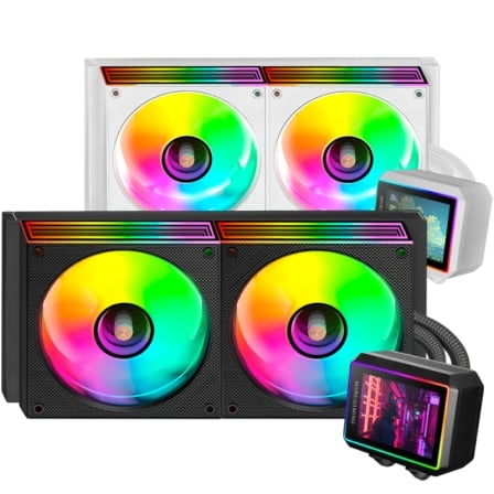 Sistema de Refrigeración Líquida Mars Gaming ML-VISIONII240/ Negro_0