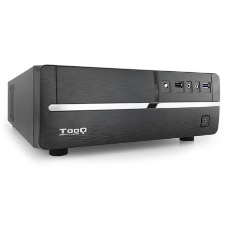 Caja Sobremesa Slim TooQ TQC-3005U3 con Fuente 500W_0