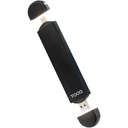 Caja Externa para Disco SSD M.2 NVMe TooQ TQE-2240B/ USB 3.0/ USB Tipo-C 3.2 Gen2_0