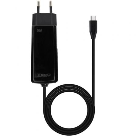 Cargador de Portátil GaN TooQ TQLC-USBCGAN90PD-C USB Tipo-C/ 90W/ Automático/ Voltaje 5-20V_1
