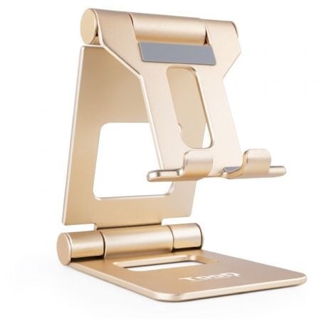 Soporte para Smartphone/Tablet TooQ PH-KEOPS-ALBA/ Dorado_0