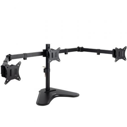 Suporte para 3 Monitores TooQ / Preto / DB1704TN-B