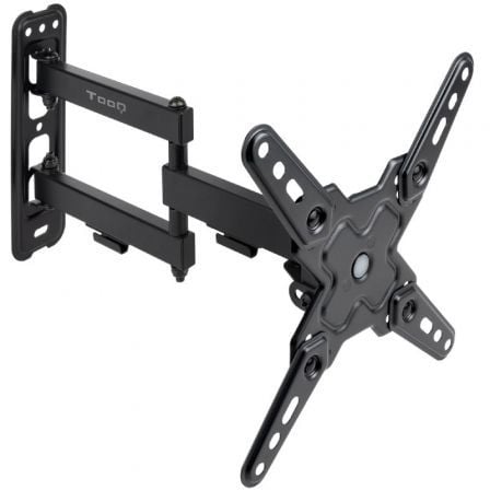 Soporte de Pared Extensible/ Giratorio/ Inclinable TooQ LP1345TN-B para TV de 13-43"/ hasta 20kg_0