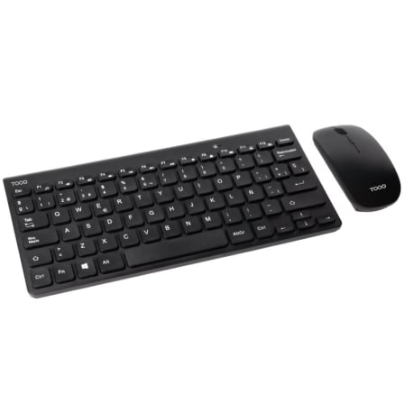 Teclado y Ratón Inalámbricos TooQ TQKMW-3101-B_0
