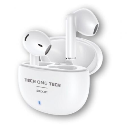 Auriculares Bluetooth Tech One Tech / Brancos / TEC1401