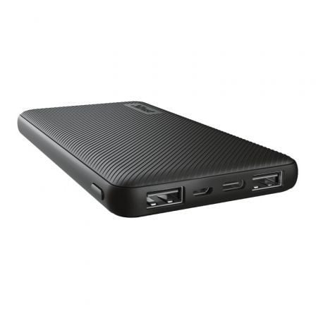 Powerbank Trust / 10000mAh / Preto / 15W / TRU-BAT_PRIMO_10000_BK