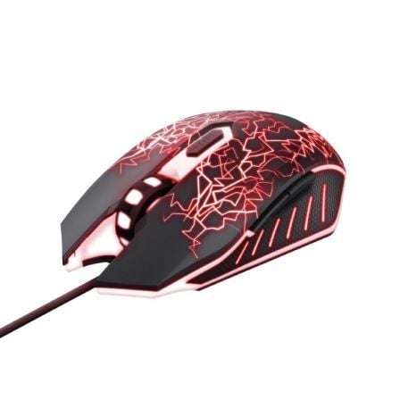 Ratón Gaming Trust Gaming / Preto / GXT 105X Izza / Até 4000 DPI