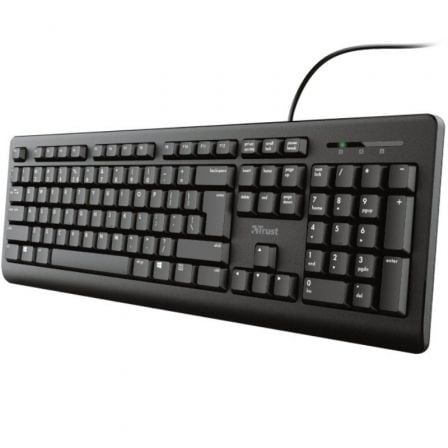 Teclado Trust TK-150 Silent / Preto / 23982