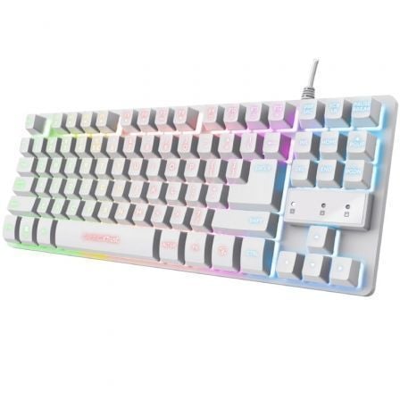 Teclado Gaming Trust Gaming GXT 833W Thado TKL / Branco