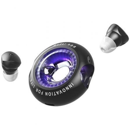 Auriculares Bluetooth Vention NBRB0 con estuche de carga/ Autonomía 6h/ Negros_1