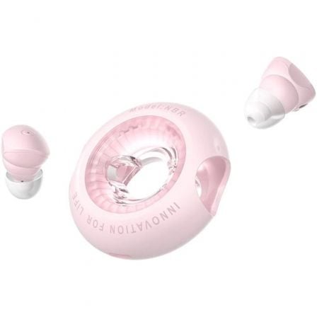 Auriculares Bluetooth Vention NBRP0 con estuche de carga/ Autonomía 6h/ Rosas_1