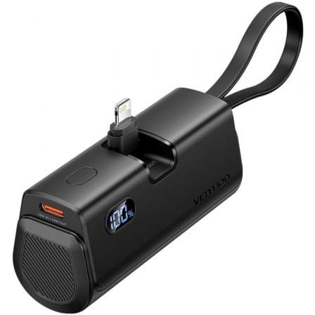Powerbank 4800mAh Vention FHRB0/ 22.5W/ Negra_0