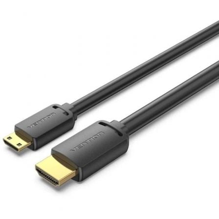 Cabo HDMI Vention AGHBH / 4K / Mini HDMI Macho / 2m / Preto