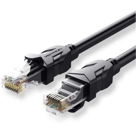 Cable de Red RJ45 UTP Vention / Cat.6 / 30m / Preto / VEN-CAB_IBEBT