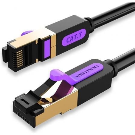Cabo de Rede RJ45 SFTP Vention / Cat.7 / 15m / Preto / VEN-CAB_ICDBN