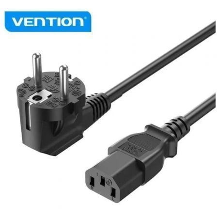 Cable de Alimentación Vention ZCJBAC/ IEC C13 Hembra - CEE7 Macho/ 1.8m/ Negro_0