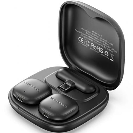 Micrófono Inalámbrico con Clip Vention Lavalier NCDB0/ USB Tipo-C/ Lightning/ Incluye Receptor/ 2 unidades_0