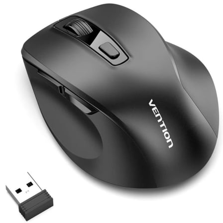 Ratón Ergonómico Inalámbrico Vention KTMB0/ Hasta 4000 DPI_0