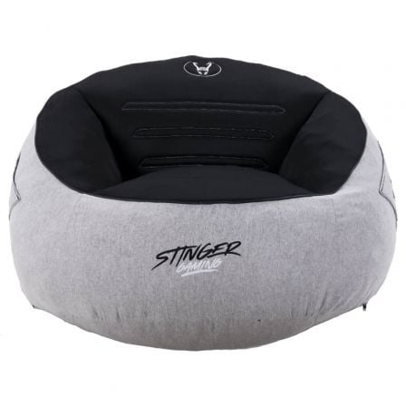 Puff Woxter Stinger Gaming/ con relleno/ Gris y Negro_0