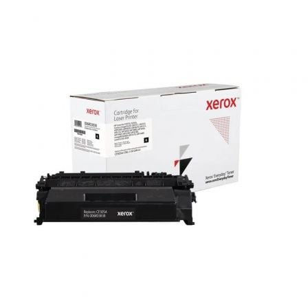 Tóner compatible Xerox 006R03838 compatible con HP CE505A/ CRG-119/ GPR-41/ 2300 páginas/ Negro_0