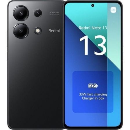 Smartphone Xiaomi Redmi Note 13 6GB/ 128GB/ 6.67"/ Negro_0