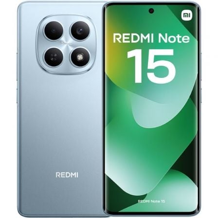 Smartphone Xiaomi Redmi Note 15 8GB/ 128GB/ 6.77"/ Azul Glaciar_0