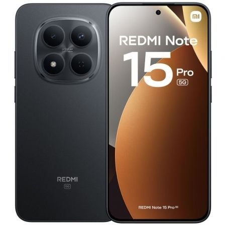 Smartphone Xiaomi Redmi Note 15 Pro 8GB/ 512GB/ 6.83"/ 5G/ Negro_0