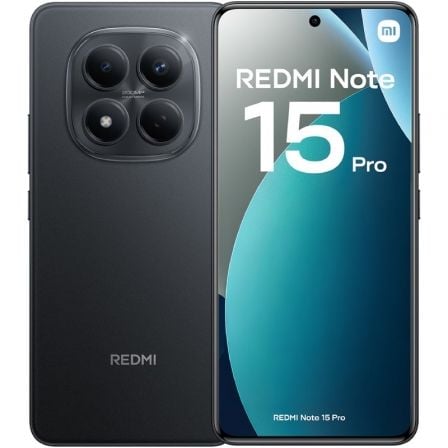 Smartphone Xiaomi Redmi Note 15 Pro 8GB/ 256GB/ 6.83"/ Negro_0