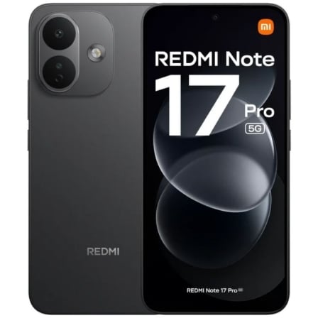 Smartphone Xiaomi Redmi Note 17 Pro 8GB/ 512GB/ 6.83"/ 5G/ Negro_0