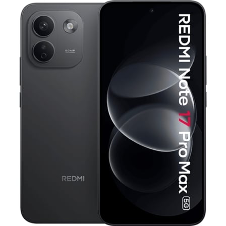 Smartphone Xiaomi Redmi Note 17 Pro Max 8GB/ 256GB/ 6.83"/ 5G/ Negro_0