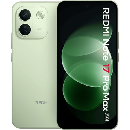 Smartphone Xiaomi Redmi Note 17 Pro Max 8GB/ 256GB/ 6.83"/ 5G/ Verde_0