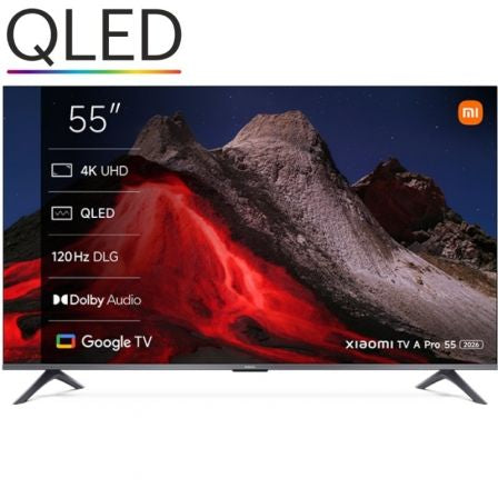 Televisor Xiaomi QLED TV A Pro 55 2026 55"/ Ultra HD 4K/ Smart TV/ WiFi_0
