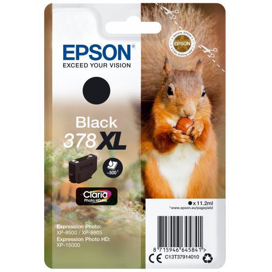 Tinte EPSON / Preto 378XL (C13T37914010)_0