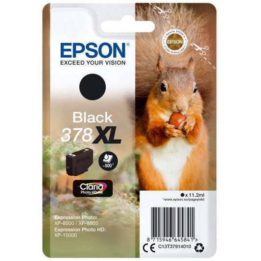 Tinte EPSON / Preto 378XL (C13T37914010)_0