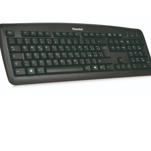 XKKITA2 Tastiera Business Italiana USB Black Soft Touch_0