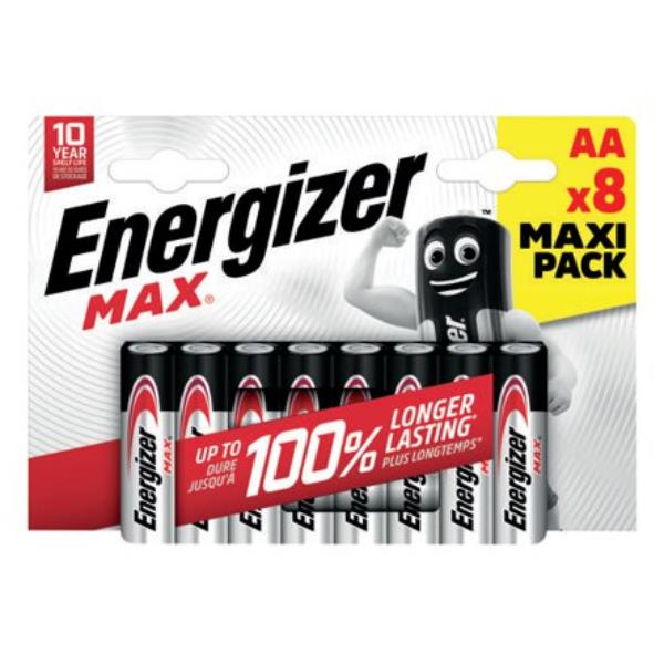 ENERGIZER - Batteria Max AA conf.8 (E303324701)_0