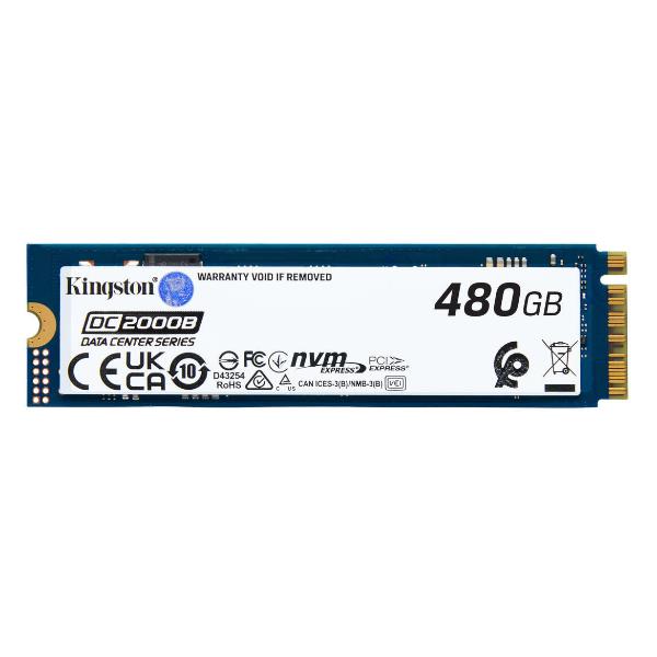 Kingston Technology DC2000B M.2 480 GB PCI Express 4.0 NVMe 3D TLC_1