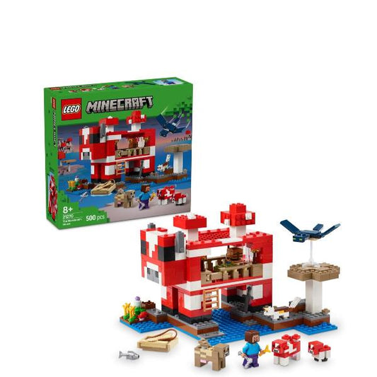 21270 Minecraft Das Pilzkuh-Haus, Konstruktionsspielzeug_0