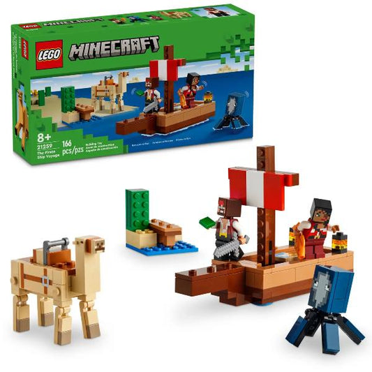 Konstruktionsspielzeug LEGO / 21259 / Minecraft Die Piratenschiffreise_0